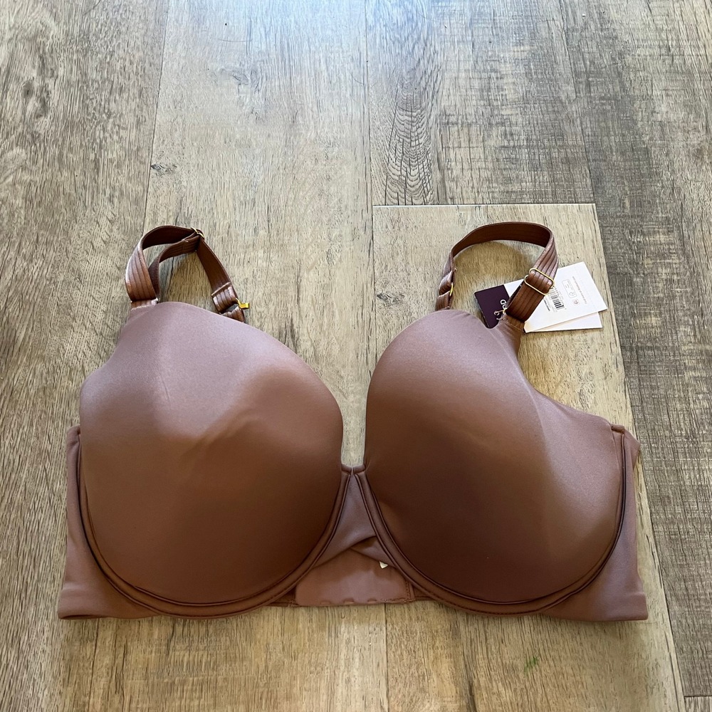 Joyspun Smoothing T-Shirt Bra Moroccan Brown 40DDD JS658 Underwire Adjustable